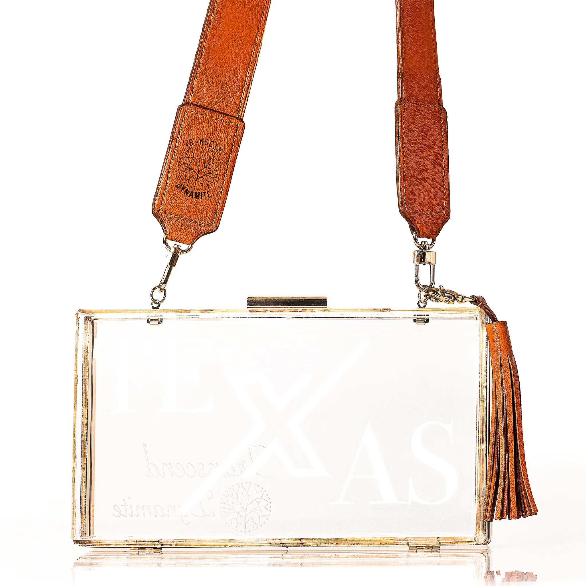 Texas Clear Bag | Stadium-Approved Luxury Clutch | GameChanger Collection - Image 3
