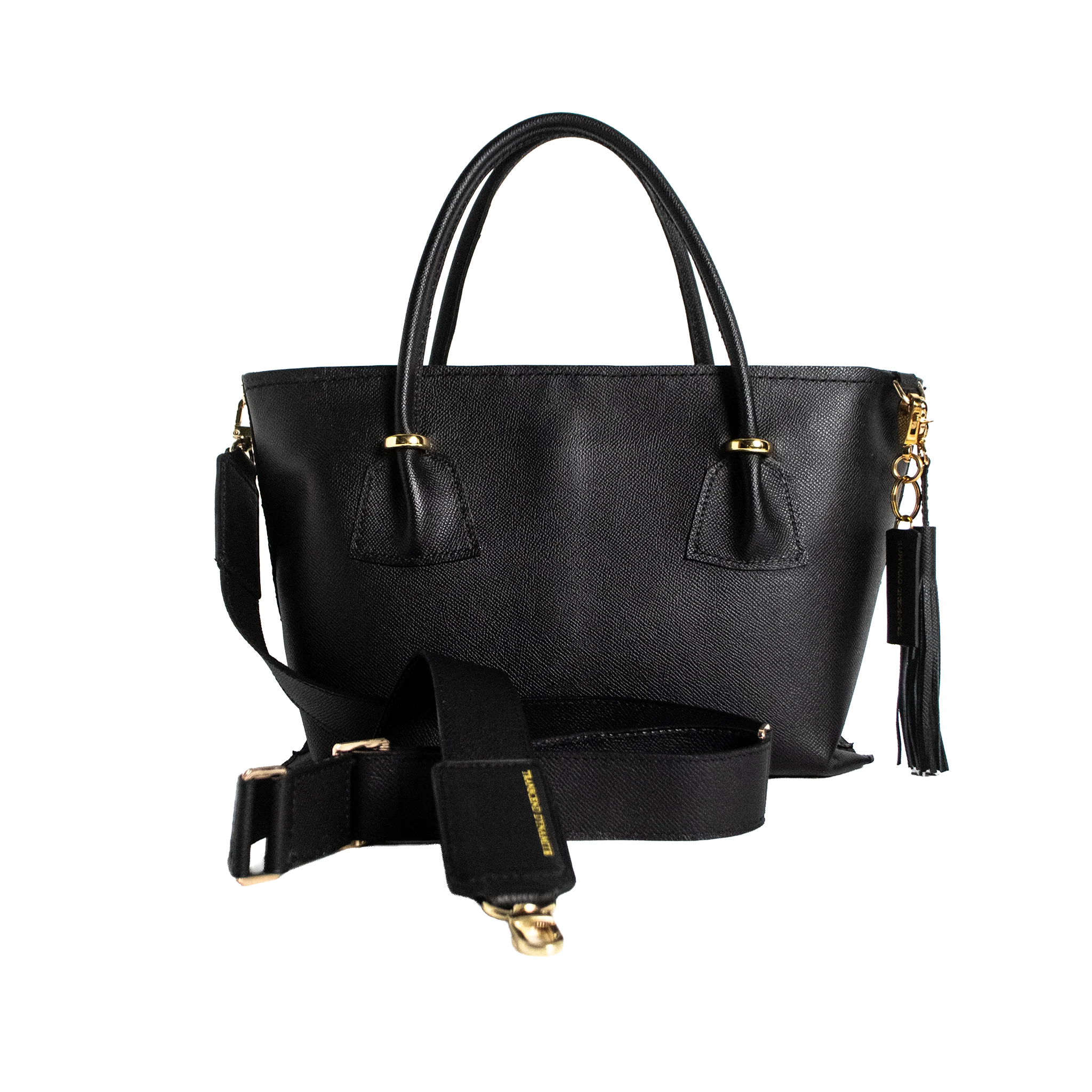 Atelier Premium Business Leather Tote - Black | Luxury Handbag | Transcend Dynamite - Image 7