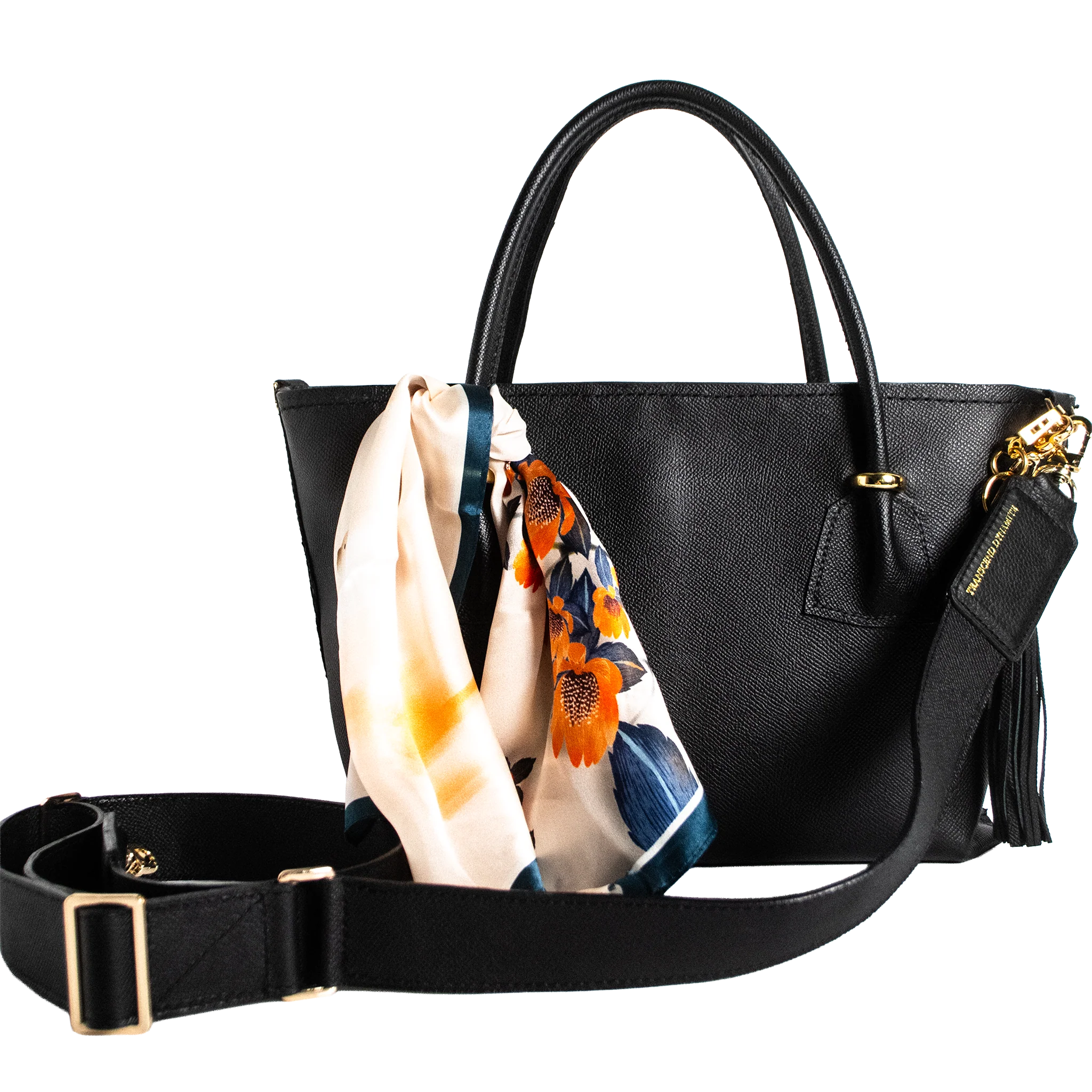 Atelier Premium Business Leather Tote - Black | Luxury Handbag | Transcend Dynamite - Image 8